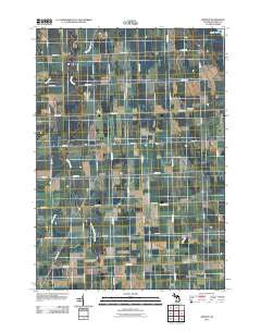 Redman Michigan Historical topographic map, 1:24000 scale, 7.5 X 7.5 Minute, Year 2011