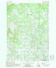 Reed City North Michigan Historical topographic map, 1:24000 scale, 7.5 X 7.5 Minute, Year 1987