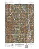 Reed City North Michigan Historical topographic map, 1:24000 scale, 7.5 X 7.5 Minute, Year 2011