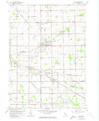 Reese Michigan Historical topographic map, 1:24000 scale, 7.5 X 7.5 Minute, Year 1963