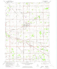 Reese Michigan Historical topographic map, 1:24000 scale, 7.5 X 7.5 Minute, Year 1963