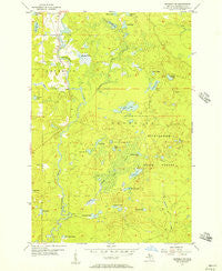 Republic SW Michigan Historical topographic map, 1:24000 scale, 7.5 X 7.5 Minute, Year 1955