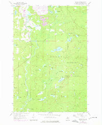 Republic SW Michigan Historical topographic map, 1:24000 scale, 7.5 X 7.5 Minute, Year 1955