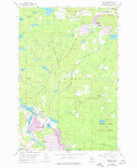 Republic Michigan Historical topographic map, 1:24000 scale, 7.5 X 7.5 Minute, Year 1955