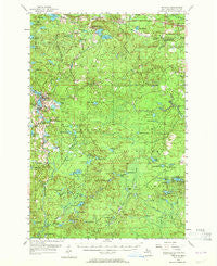 Republic Michigan Historical topographic map, 1:62500 scale, 15 X 15 Minute, Year 1955