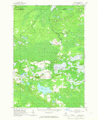 Rexton Michigan Historical topographic map, 1:24000 scale, 7.5 X 7.5 Minute, Year 1964