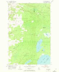 Rice Lake Michigan Historical topographic map, 1:24000 scale, 7.5 X 7.5 Minute, Year 1954