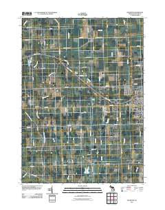 Richmond Michigan Historical topographic map, 1:24000 scale, 7.5 X 7.5 Minute, Year 2011