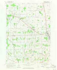 Richmond Michigan Historical topographic map, 1:24000 scale, 7.5 X 7.5 Minute, Year 1968
