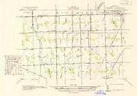 Richmond Michigan Historical topographic map, 1:31680 scale, 7.5 X 7.5 Minute, Year 1936