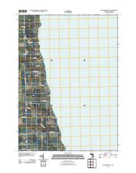Richmondville Michigan Historical topographic map, 1:24000 scale, 7.5 X 7.5 Minute, Year 2011