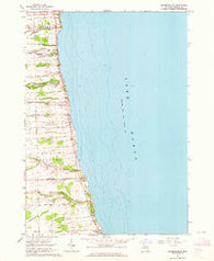 Richmondville Michigan Historical topographic map, 1:24000 scale, 7.5 X 7.5 Minute, Year 1963