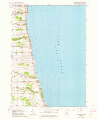 Richmondville Michigan Historical topographic map, 1:24000 scale, 7.5 X 7.5 Minute, Year 1963
