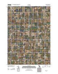 Riley Michigan Historical topographic map, 1:24000 scale, 7.5 X 7.5 Minute, Year 2012