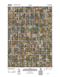 Riley Michigan Historical topographic map, 1:24000 scale, 7.5 X 7.5 Minute, Year 2012