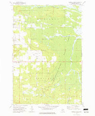 Roberts Corner Michigan Historical topographic map, 1:24000 scale, 7.5 X 7.5 Minute, Year 1973