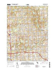 Rochester Michigan Historical topographic map, 1:24000 scale, 7.5 X 7.5 Minute, Year 2014
