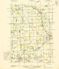 Rochester Michigan Historical topographic map, 1:31680 scale, 7.5 X 7.5 Minute, Year 1936