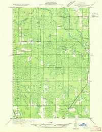 Rock SE Michigan Historical topographic map, 1:31680 scale, 7.5 X 7.5 Minute, Year 1932