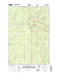 Rock SE Michigan Historical topographic map, 1:24000 scale, 7.5 X 7.5 Minute, Year 2014