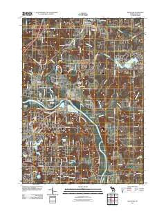 Rockford Michigan Historical topographic map, 1:24000 scale, 7.5 X 7.5 Minute, Year 2011