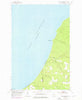 Rockhouse Point Michigan Historical topographic map, 1:24000 scale, 7.5 X 7.5 Minute, Year 1954