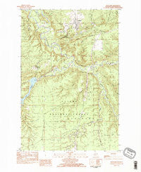 Rockland Michigan Historical topographic map, 1:25000 scale, 7.5 X 7.5 Minute, Year 1982