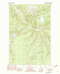 Rockland Michigan Historical topographic map, 1:25000 scale, 7.5 X 7.5 Minute, Year 1982