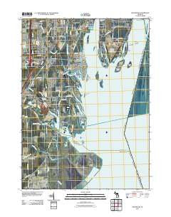 Rockwood Michigan Historical topographic map, 1:24000 scale, 7.5 X 7.5 Minute, Year 2011