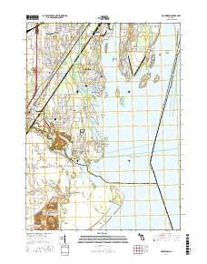Rockwood Michigan Current topographic map, 1:24000 scale, 7.5 X 7.5 Minute, Year 2017