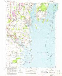 Rockwood Michigan Historical topographic map, 1:24000 scale, 7.5 X 7.5 Minute, Year 1967