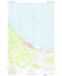 Rogers City Michigan Historical topographic map, 1:24000 scale, 7.5 X 7.5 Minute, Year 1971