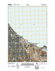 Rogers City Michigan Historical topographic map, 1:24000 scale, 7.5 X 7.5 Minute, Year 2011