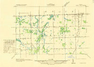 Romeo Michigan Historical topographic map, 1:31680 scale, 7.5 X 7.5 Minute, Year 1936