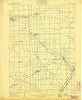 Romulus Michigan Historical topographic map, 1:62500 scale, 15 X 15 Minute, Year 1906