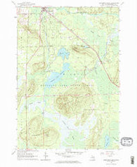 Roscommon South Michigan Historical topographic map, 1:24000 scale, 7.5 X 7.5 Minute, Year 1963