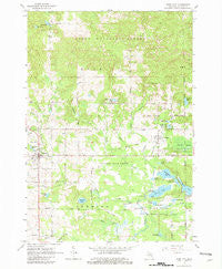 Rose City Michigan Historical topographic map, 1:24000 scale, 7.5 X 7.5 Minute, Year 1965