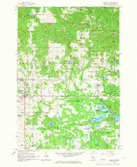 Rose City Michigan Historical topographic map, 1:24000 scale, 7.5 X 7.5 Minute, Year 1965