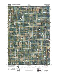 Roseburg Michigan Historical topographic map, 1:24000 scale, 7.5 X 7.5 Minute, Year 2011