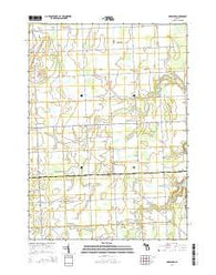 Roseburg Michigan Historical topographic map, 1:24000 scale, 7.5 X 7.5 Minute, Year 2014