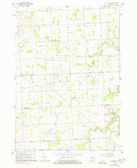 Roseburg Michigan Historical topographic map, 1:24000 scale, 7.5 X 7.5 Minute, Year 1961