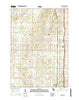 Rosebush Michigan Historical topographic map, 1:24000 scale, 7.5 X 7.5 Minute, Year 2014