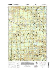 Rousseau Michigan Historical topographic map, 1:24000 scale, 7.5 X 7.5 Minute, Year 2014