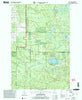 Rousseau Michigan Historical topographic map, 1:24000 scale, 7.5 X 7.5 Minute, Year 1999