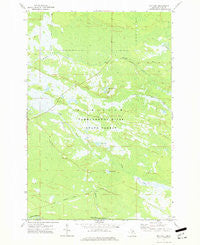 Roy Lake Michigan Historical topographic map, 1:24000 scale, 7.5 X 7.5 Minute, Year 1973