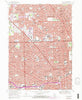 Royal Oak Michigan Historical topographic map, 1:24000 scale, 7.5 X 7.5 Minute, Year 1968