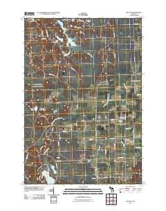 Royston Michigan Historical topographic map, 1:24000 scale, 7.5 X 7.5 Minute, Year 2011