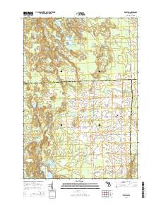 Royston Michigan Historical topographic map, 1:24000 scale, 7.5 X 7.5 Minute, Year 2014