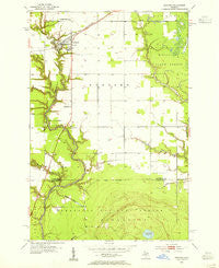 Rudyard Michigan Historical topographic map, 1:24000 scale, 7.5 X 7.5 Minute, Year 1953