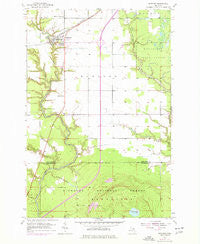 Rudyard Michigan Historical topographic map, 1:24000 scale, 7.5 X 7.5 Minute, Year 1953